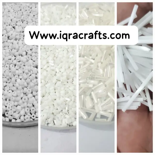 Pack Of 4 Tola (Tola Each) Beads & Sequins Beautiful Loose Sequins DIY Crafts 