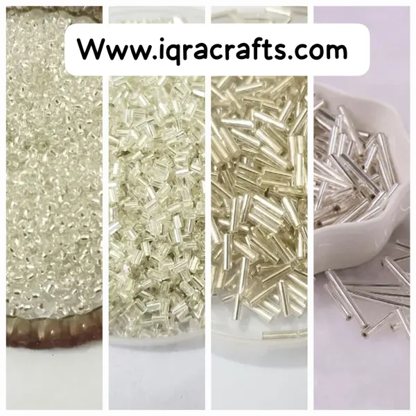 Pack Of 4 Tola (Tola Each) Beads & Sequins Beautiful Loose Sequins DIY Crafts 