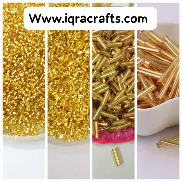 Pack Of 4 Tola (Tola Each) Beads & Sequins Beautiful Loose Sequins DIY Crafts 