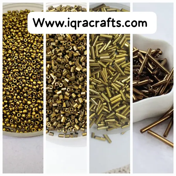 Pack Of 4 Tola (Tola Each) Beads & Sequins Beautiful Loose Sequins DIY Crafts 