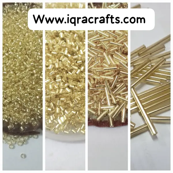 Pack Of 4 Tola (Tola Each) Beads & Sequins Beautiful Loose Sequins DIY Crafts 