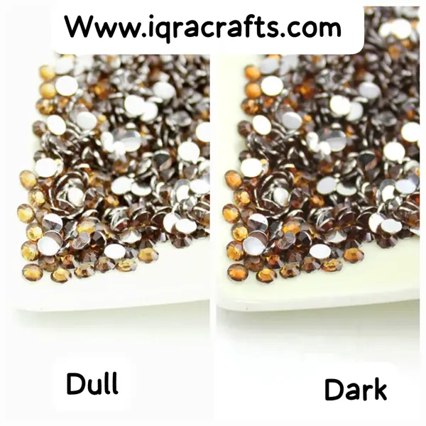 300 Pcs, Shiny Round Beads DIY Sewing Craft Sets Resins, Small Size