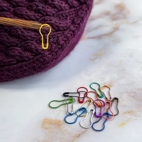 10 Pieces Knitting Crochet Locking Stitch Markers Mix Color