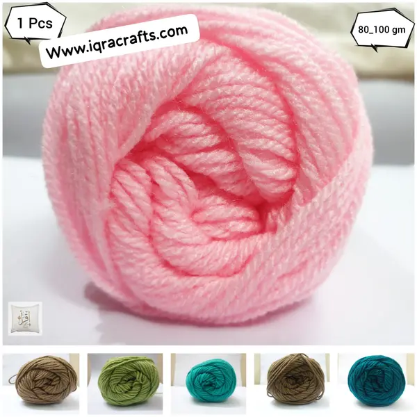 1 Pc, High Quality, Wool Ball. Sweater, Hand Knitting, Soft Crochet Hook Yarn 