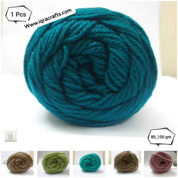 1 Pc, High Quality, Wool Ball. Sweater, Hand Knitting, Soft Crochet Hook Yarn 