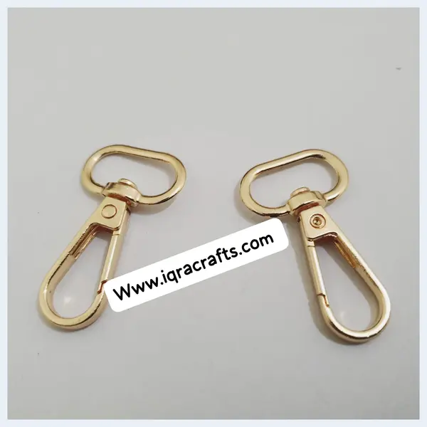 1 Pair  Metal Slide Buckles Lobster Clasp