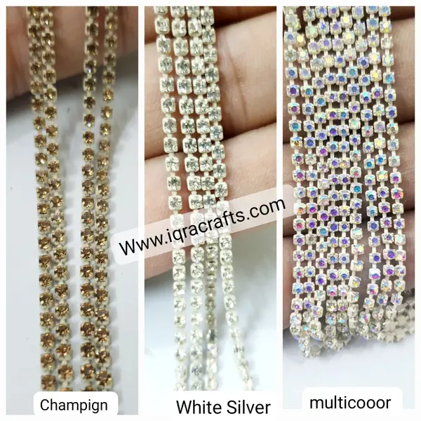 2 Gaz Super Shinny Crystal Rhinestones DIY Jewellery DIY Crafts Decoration