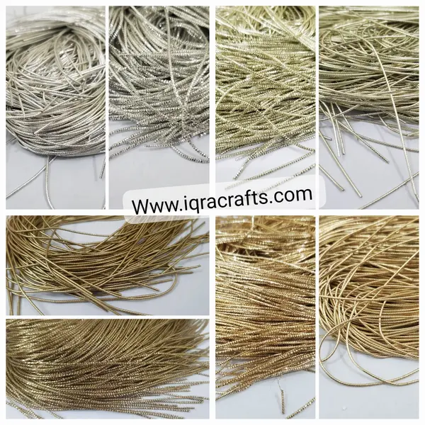Pack of 2 Tola, (1 tola each)  Naqshi & Dabka Thread
