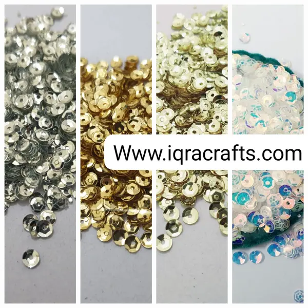 1 Tola, 4mm Cup Sitaray in Various Colors