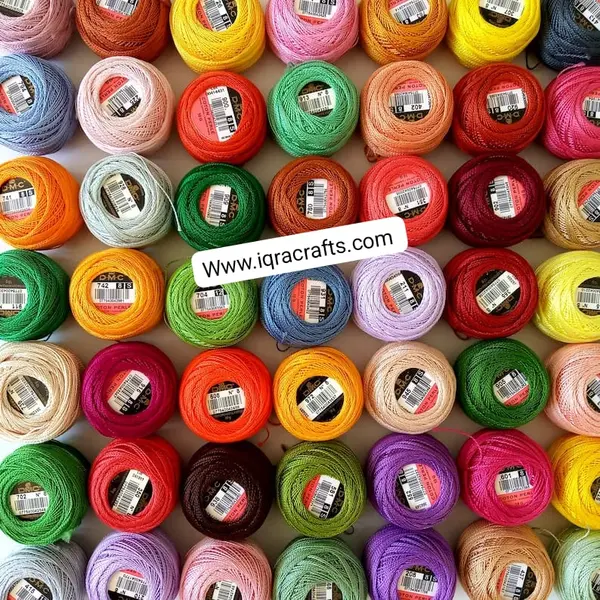 Mixed Colors Pack of 5/10/20/30/40/50 Pearl Cotton Butterfly Ball 