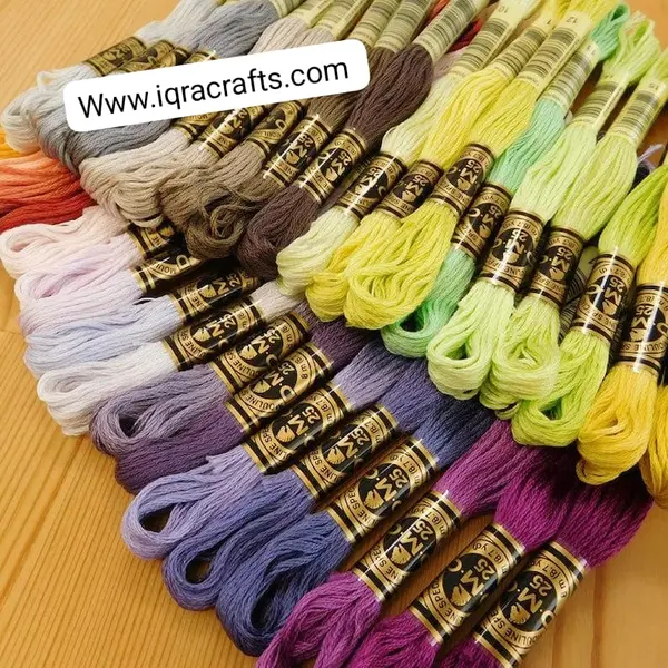 2 Pcs, Cross Stitch Cotton Embroidery Thread Floss
