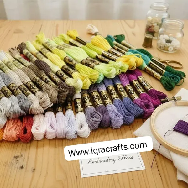 2 Pcs, Cross Stitch Cotton Embroidery Thread Floss