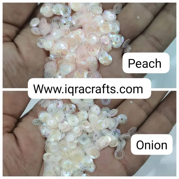 1 tola 6mm Disc Sequins for Craft ,DIA Clothing Designs