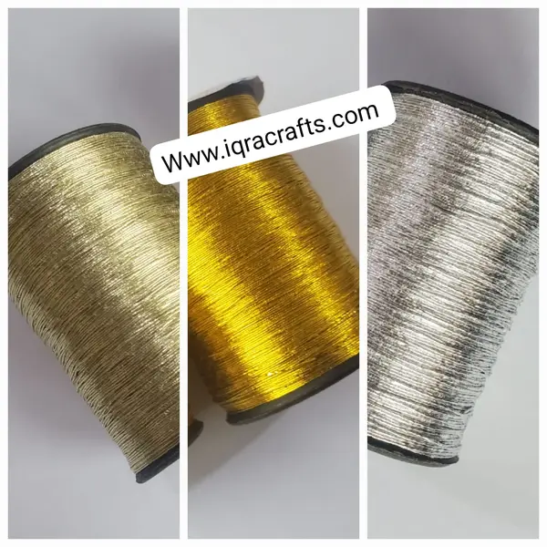 1 Pcs Embroidery material Metallic Zari Thread