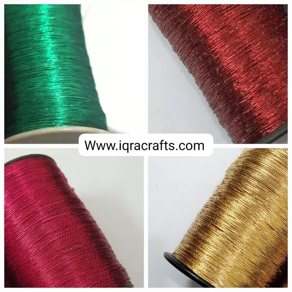 1 Pcs Embroidery material Metallic Zari Thread