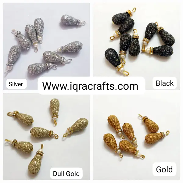 10 Pcs Hanging Decorative Small Tassel Crafting Sewing Clothing Accessories Latkan 20 mm
