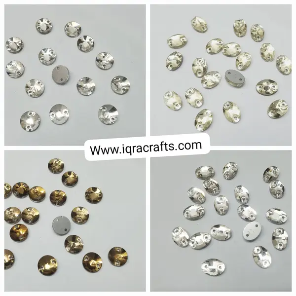 20 Pcs, Round Crystal Beads, Crafts DIY