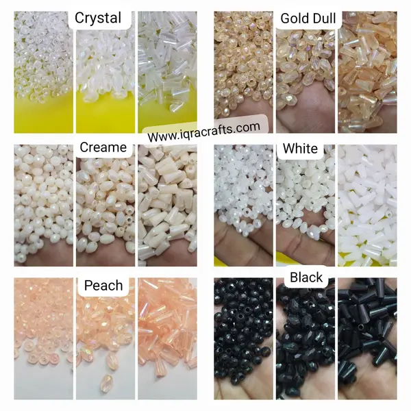 1 Tola Rondell Beads Craft Sets Plastic