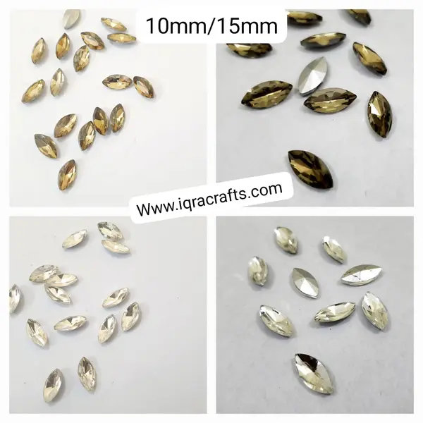 Eye Crystal 20 Pcs ,Crystal Faceted Gold eye Beads, Crafts DIY 