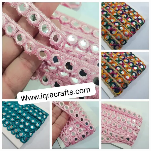 4 Yard/Gaz, High Quality Lace Kinari Border DIY Crafts Cloth Findings