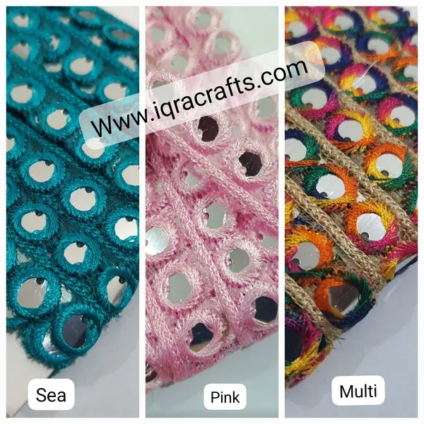 4 Yard/Gaz, High Quality Lace Kinari Border DIY Crafts Cloth Findings
