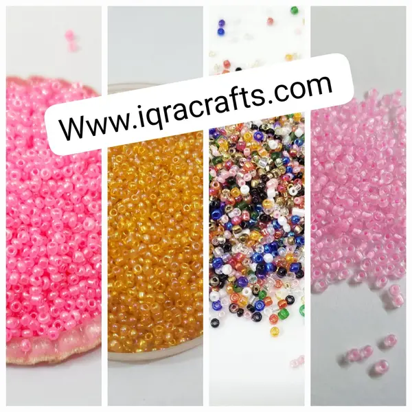 Round Moti, 2 Tola 2mm Glass Round Beads, Various Colors, Pony Bead Jewelry, DIY Craftsmanship