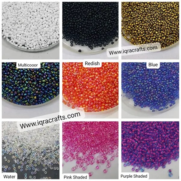 Round Moti, 2 Tola 2mm Glass Round Beads, Various Colors, Pony Bead Jewelry, DIY Craftsmanship