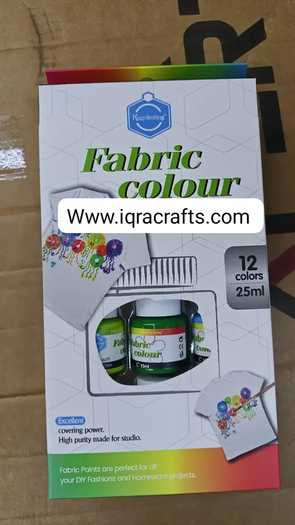 1 Pack of Fabric Pain And Fabric Colors