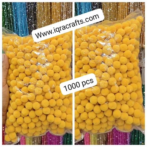 1000 Pcs Pack Pom Pom