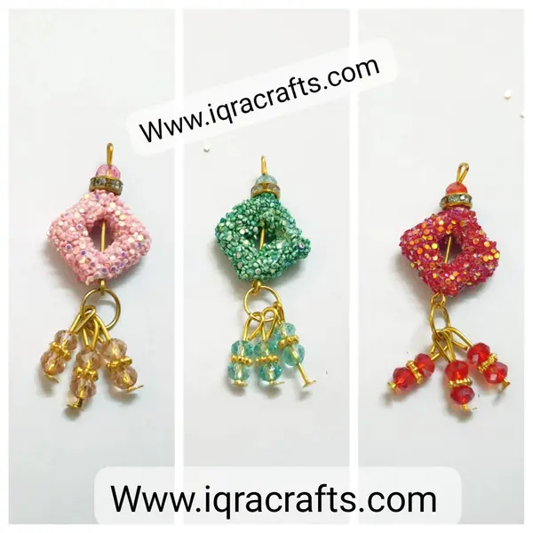   3 Pcs Hanging Decorative Sewing Clothing Accessories Latkan