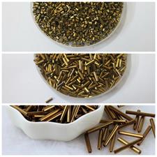 Pack Of 3 Tola Each) Beads Beautiful Loose Sequins DIY Crafts Copper