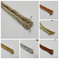 Pack Of 2 (4.5 gaz Each) Metallic Cord Rope Lurex, 1mm Crafts in Various Colors