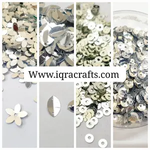 Pack Of 4 Tola (Tola Each) Beads & Sequins Beautiful Loose Sequins DIY Crafts