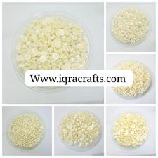 20 gm Half Round Pearl Beads Flatback Pearls for Nail Art DIY Phone Case Decoration, 