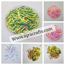1 Tola Stick Sitaray in Various Color, Beautiful Design, Sequins Craft Supplies 8mm