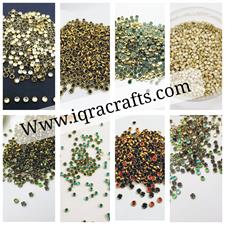 3mm ,10 gm Kundan Stones, for Decoration, DIY Sewing Jewelry Crafts 3mm Round
