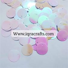 15mm Disc , 10 gm Craft Loose Sequins, Flat Round Sequin