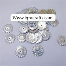 10gm Flower Sitaray in Gold, Beautiful Design Sequins Craft Making DIY