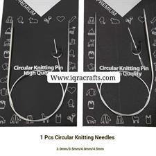 1 Pcs Circular Knitting Pair Needles
