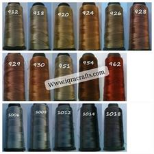 1 Pcs Embroideryin Various Color,s Silk Thread Cone, Craft Crochet 