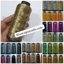 1 Pcs Embroideryin Various Color,s Silk Thread Cone, Craft Crochet 