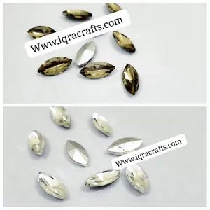 Eye Crystal 20 Pcs ,Crystal Faceted Gold eye Beads, Crafts DIY 