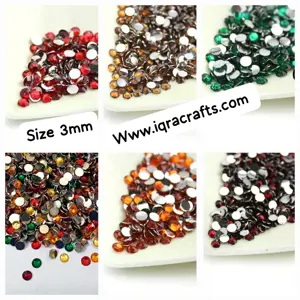 3mm, 300 Pcs, Shiny Round Beads DIY Sewing Craft Sets Resins, Small Size