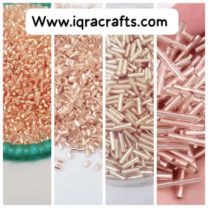 Pack Of 4 Tola (Tola Each) Beads & Sequins Beautiful Loose Sequins DIY Crafts 