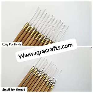 1 Pc Aari Needle For Crafting & Beading, Sewing DIY