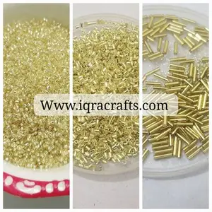 Pack Of 3 Tola (1 Tola Each) Beads Beautiful Loose Sequins DIY Crafts white