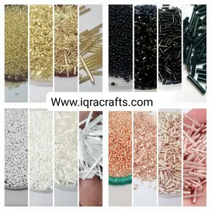 Pack Of 8 Tola (2 Tola Each) Beads Beautiful Loose Sequins DIY Crafts Dull Gold
