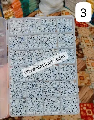 1 Kit Box, Clay Beads and Mixed Numbers Beads Jewelry Making, Tools Craft Supplies DIY