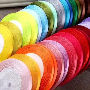 Half inch, Pack Of 6/12/24/36/50/100/150/200- 0.5 inch ribbons - Multi Color