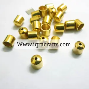  25 Pcs Steel Metal Clips & Caps for Tussel  Making Crafts jewellery